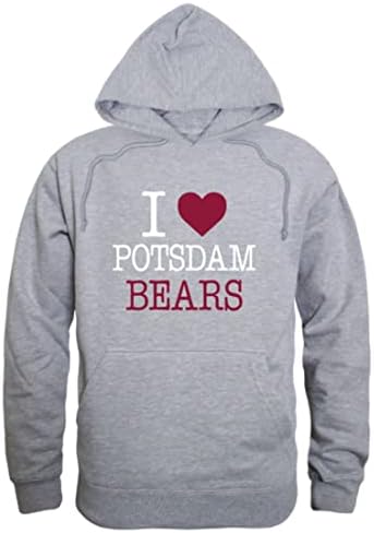 W Republika volim Državno sveučilište u New Yorku u Potsdam Bears Fleece Hoodie Twive