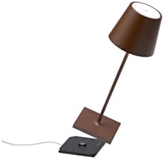 Zafferano polda mini stolna svjetiljka tamno siva