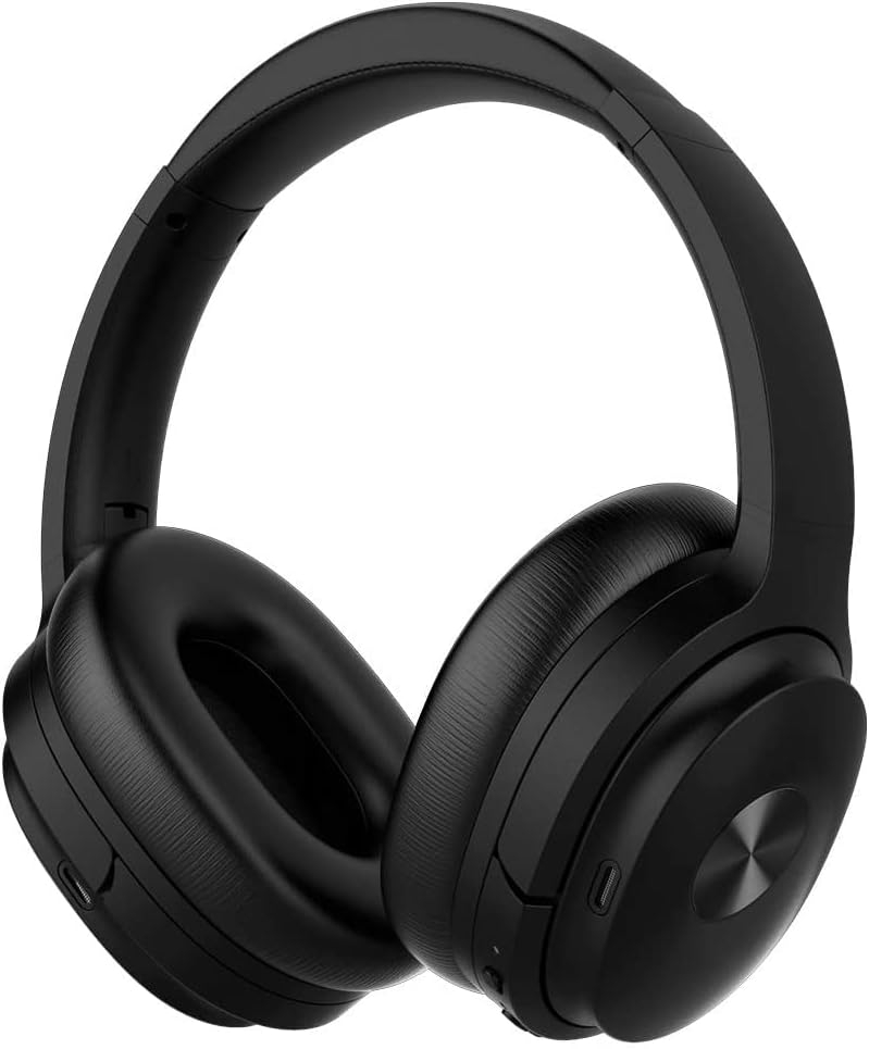 Slušalice za uklanjanje aktivnog buke Bluetooth slušalice bežične slušalice preko uha ugrađenog mikrofona dubokog basa, 30