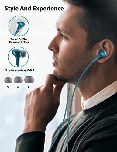 USB C za slušalice Magnetske ožičene ušice za Samsung A53 A54 S23 Ultra S22 Ukidanje buke HIFi stereo kabel za uši slušalica