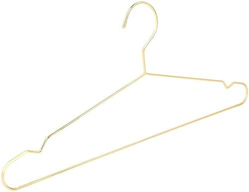 Zyhmw odjeća Airer 15pcs bakreno zlatno košulje za odjeću Obuća s utora, jaki kaputi s jakim kaputima, odijelo za vješalice