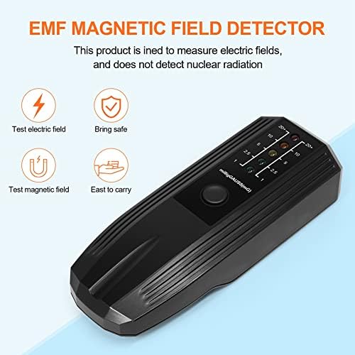 MIDAUTOO EMF Magnetsko polje ispitivač zračenja Digitalno elektromagnetsko polje Zračenje zračenja Električno magnetsko polje