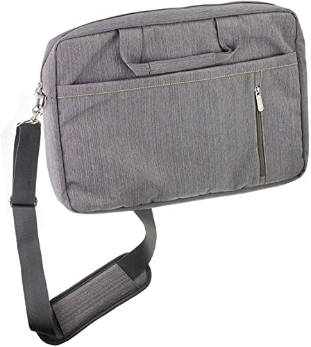 NavItech siva glatka vodootporna torba za putnike - kompatibilna s Lenovo ThinkPad x280 12.5 Laptop