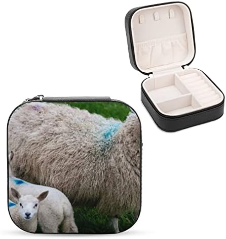 Kutija nakita za životinjske ovce za putnički nakit za ogrlice za prstenove naušnice