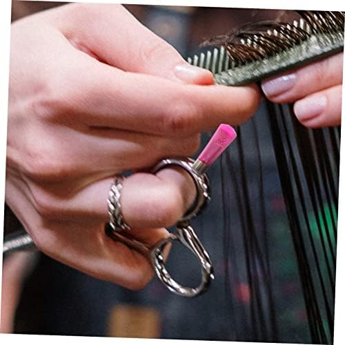 5 4pcs škare ukrasni repni nokti završna obrada noktiju od nehrđajućeg čelika metalne škare za stanjivanje kose škare za