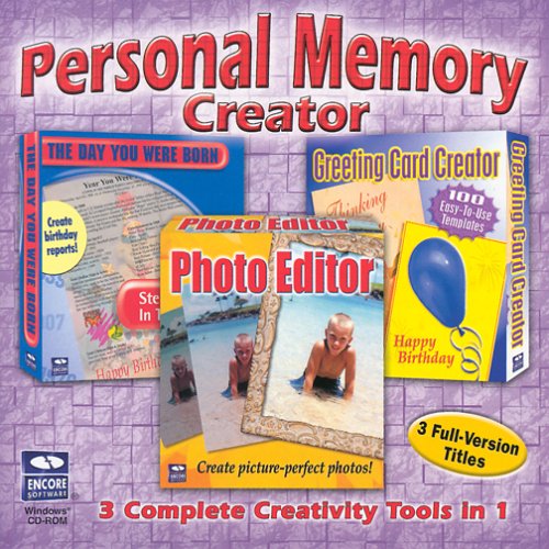 3-u-1 izrađivač osobne memorije: Vaš rođendan / uređivač fotografija / izrađivač čestitki