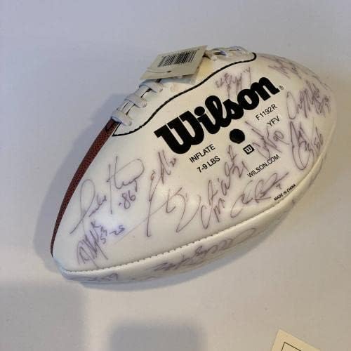 2003. Baltimore Ravens tim potpisao je Wilson NFL Football JSA CoA 4 - Autografirani nogomet