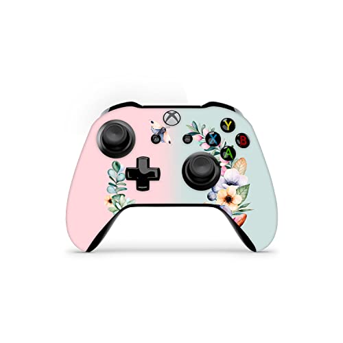 Zoomhitskins Controller Koža kompatibilna s Xbox One S i Xbox One X, 3M tehnologijom vinilne naljepnice, pastelno ružičasto