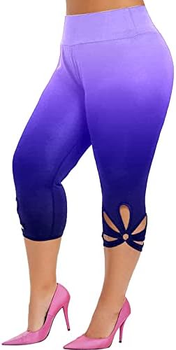 Yubnlvae joga hlače za žene s visokim strukom elastična vitka fit plus sizse l-5xl.