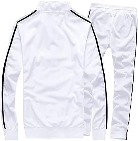 Machlab muška aktivna odjeća Full Zip Warm Tracksuit Sports Set Casual Sweat Suit