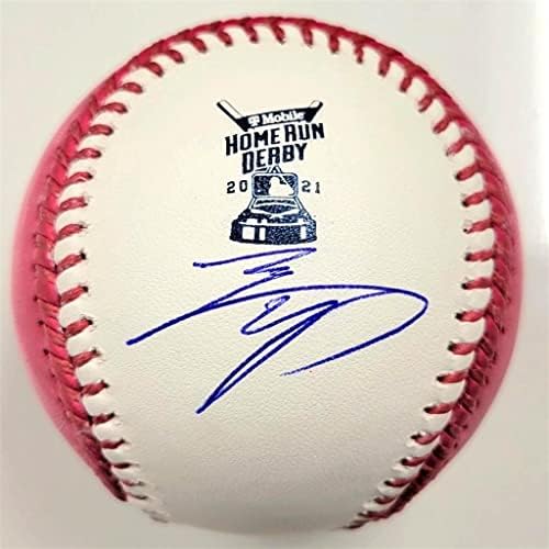 Shohei ohtani Potpuni autogram potpisan 2021 Homerun Derby Money Ball ~ Fanatics MLB - Autografirani bejzbol
