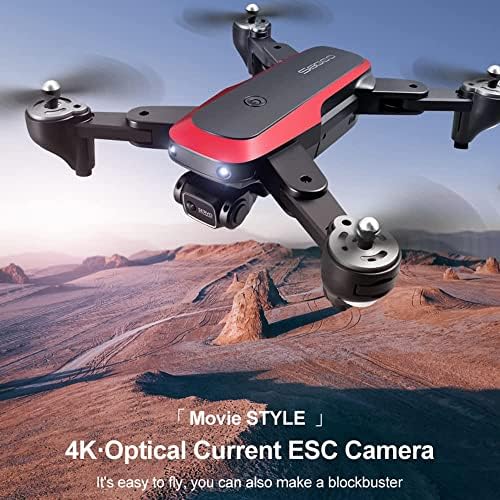 UJIKHSD DRON SA 4K HD kamerom za odrasle, 300 m video prijenos, GPS pozicioniranje profesionalne zračne fotografije Quadcopter