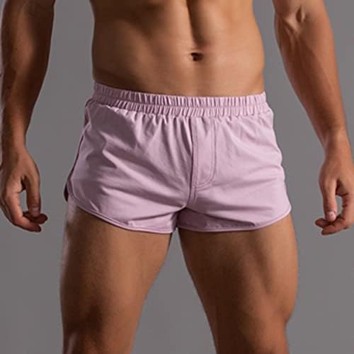 BMISEGM bokser kratke hlače za muškarce pakiraju muške ljetne boje pamučne hlače Elastično trake labavo suho My Paket MENK