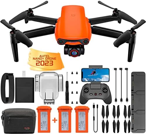 Autel Robotics Evo Nano + Premium Bundle - 249G Mini dron s 4K kamerom, trosmjerna prepreka za izbjegavanje Quadcopter UAV,