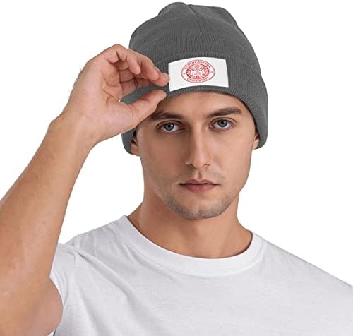 Marsheng Northeastern University Logo Unisex Odrasli pleteni kapica za pleteni šešir za muškarce toplo kapu