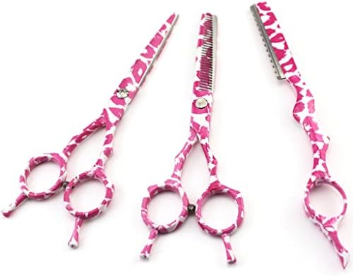 NXYJD 5,5 -inčni ružičasta frizera škare za kosu za kosu škare za brijanje brijanja