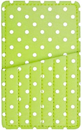 Kartica za nošenje Inazuma za šivanje - zelena s bijelim polka točkicama
