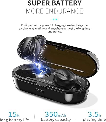 Hoseili 2023 Nove EditionBluetooth slušalice.Bluetooth 5.0 Bežične slušalice u uhu stereo zvučni mikrofon Mini bežične ušice