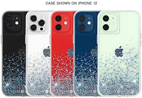 Case -Mate - Twinkle Ombre - Slučaj za iPhone 12 i iPhone 12 Pro - 10 ft Kapi za zaštitu - 6,1 inč - Multi