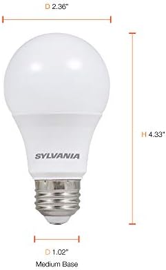 LED svjetiljka od 60 vata, ekvivalentna 6,5 vata, učinkovitost od 8,5 vata, 10 godina, 2700 K, 800 lumena, mat, nježno bijela-24
