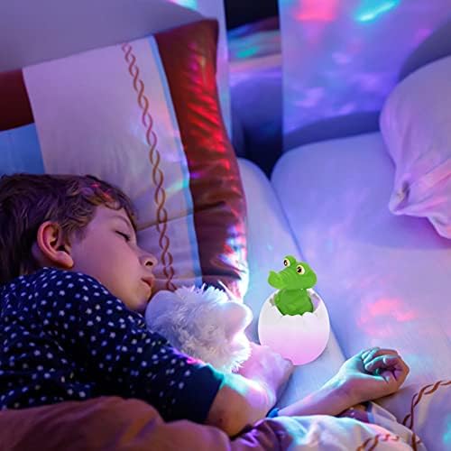 Kisangel Crocodile Night Light Kids Night Light Spavaća svjetiljka s daljinskim upravljačem, rasadnička svjetiljka prijenosna