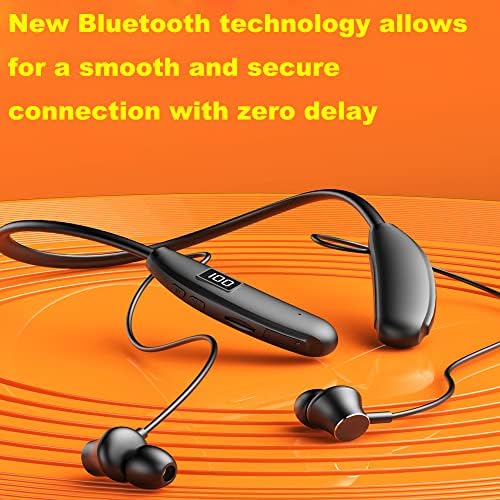 Keke int'l Bluetooth uši s mikrofonima - crne slušalice s IPX5 vodootpornom ocjenom, inteligentno smanjenje buke i 200 sati