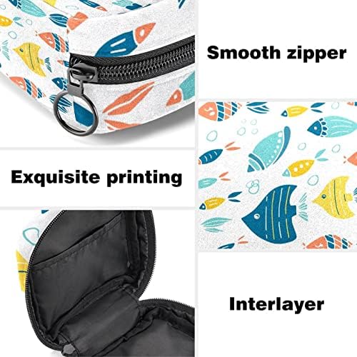 Podvodna svjetska morska torba sanitarne salvete menstrualne jastučiće prijenosna torbica za menstrualnu šalicu sa patentnim
