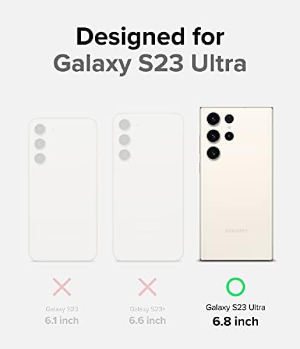 RINGKE FUSION-X [Dvostruki premaz protiv ogrebotine] Kompatibilno sa Samsung Galaxy S23 ultra 5g futrolom, pojačani odbojnik