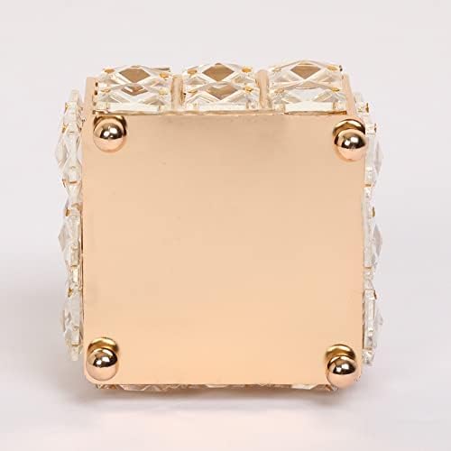 Kristalna kutija za nakit s poklopcem privjesak za ključeve Torbica za pohranu blaga kutija za nakit