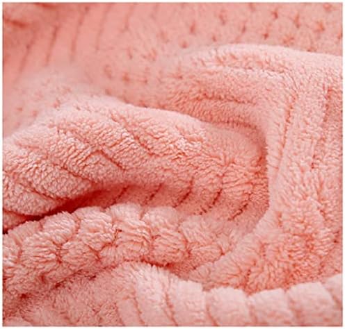 Miaohy Edging Coral Fleece ručnik za lice veliki ručnik za kupanje set od 2 mekanog upijanja debeli geometrijski ručnik za