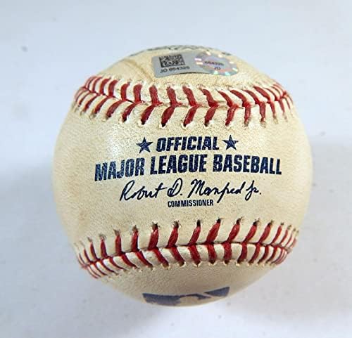 2019 Colorado Rockies Pittsburgh Pirates Game Upotrijebljeni bejzbol Josh Bell Double - Igra korištena bejzbols