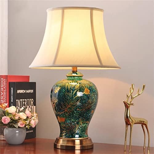 Gretd američki stil Vintage Ugodno romantično veličanstveno svjetlo keramičke stolne svjetiljke Spavaća soba svjetlosna svjetiljka