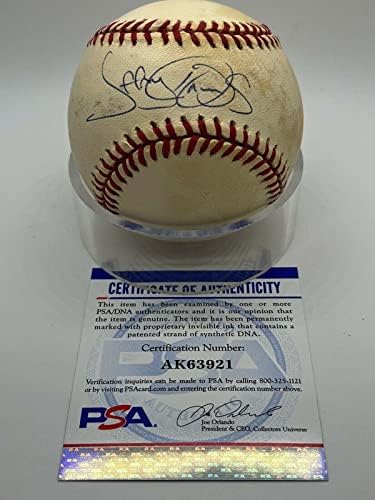 Jeffrey Hammonds Orioles Reds potpisao je službeni autogram OMLB bejzbol PSA DNA *1 - Autografirani bejzbols