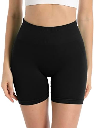 Vikiuiki kontrola ženskog trbuha kontrola trbuha s visokim strukom biciklističke kratke hlače joga teretana fitness trening