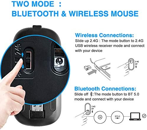 Bežični Bluetooth miš s futrolom za iPad tipkovnicu za 10.9 10. 2022