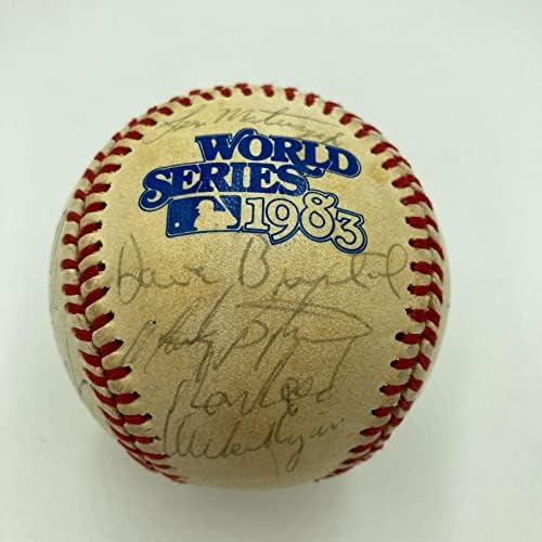 1983. Philadelphia Phillies NL Champs tim potpisala je bejzbol JSA CoA World Series - Autografirani bejzbol