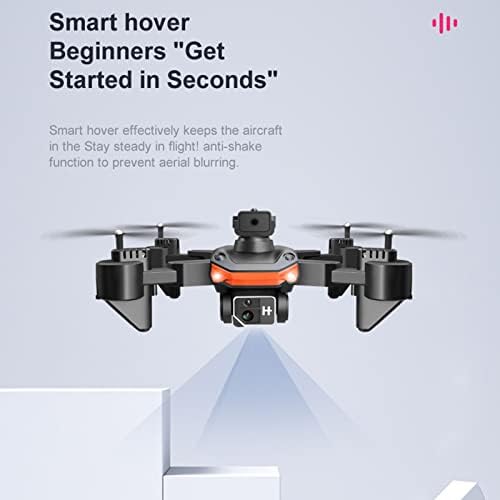Luqeeg Drone daljinsko upravljanje - sklopivi dron quadcopter, 2,4 g zrakoplovni stroj za zrakoplovnu fotografiju s 4K HD