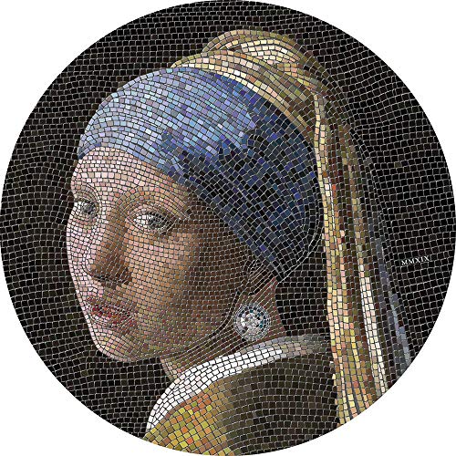 2019 de Great Micromosaic Passion Powercoin Girl Pearl naušnica Vermeer 3 oz srebra 20 $ palau 2019 dokaz