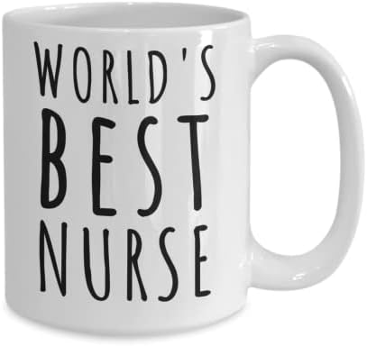 Najbolja šalica za kavu za medicinsku sestru na svijetu dekor šalice za njegu na farmi božićni poklon za medicinsku sestru