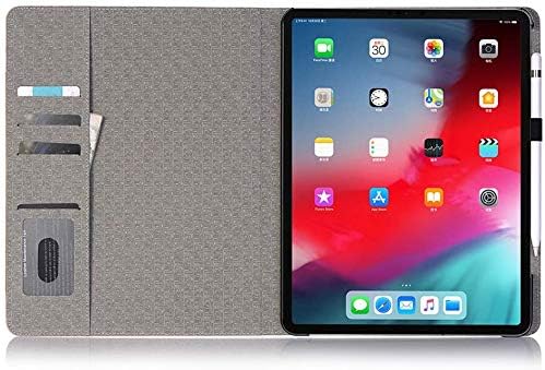 iPad Pro 12,9 Slučaj 6. generacija, dizajner Techcode luksuzne knjige folio stalak s utora za kartice utora za gotovinski