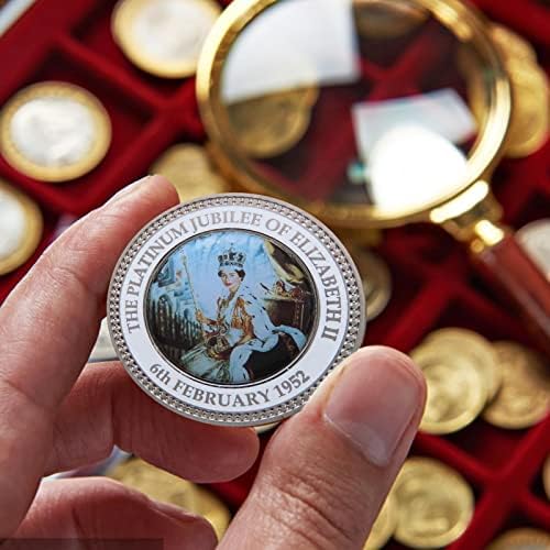 Uwariloy kraljica Elizabeta II Komemorativne kovanice 2022, Plati-num jubilej njezine Veličanstvene kraljice necirkuliranog