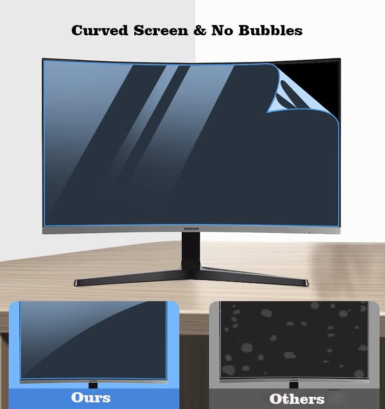 Aizyr Anti-Glare/Anti Blue Light/Anti Scratch No Bubble TV Zaštitnik zaslon Matte Film, Ublažavanje računalnog soja za oči,